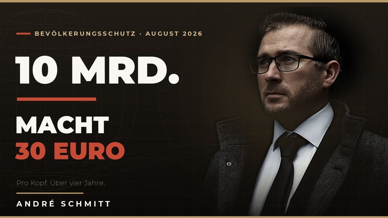 10 Milliarden. Macht 30 Euro.